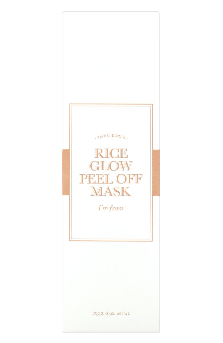 I'm From Rice Glow Peel Off Mask, Alternate, color,