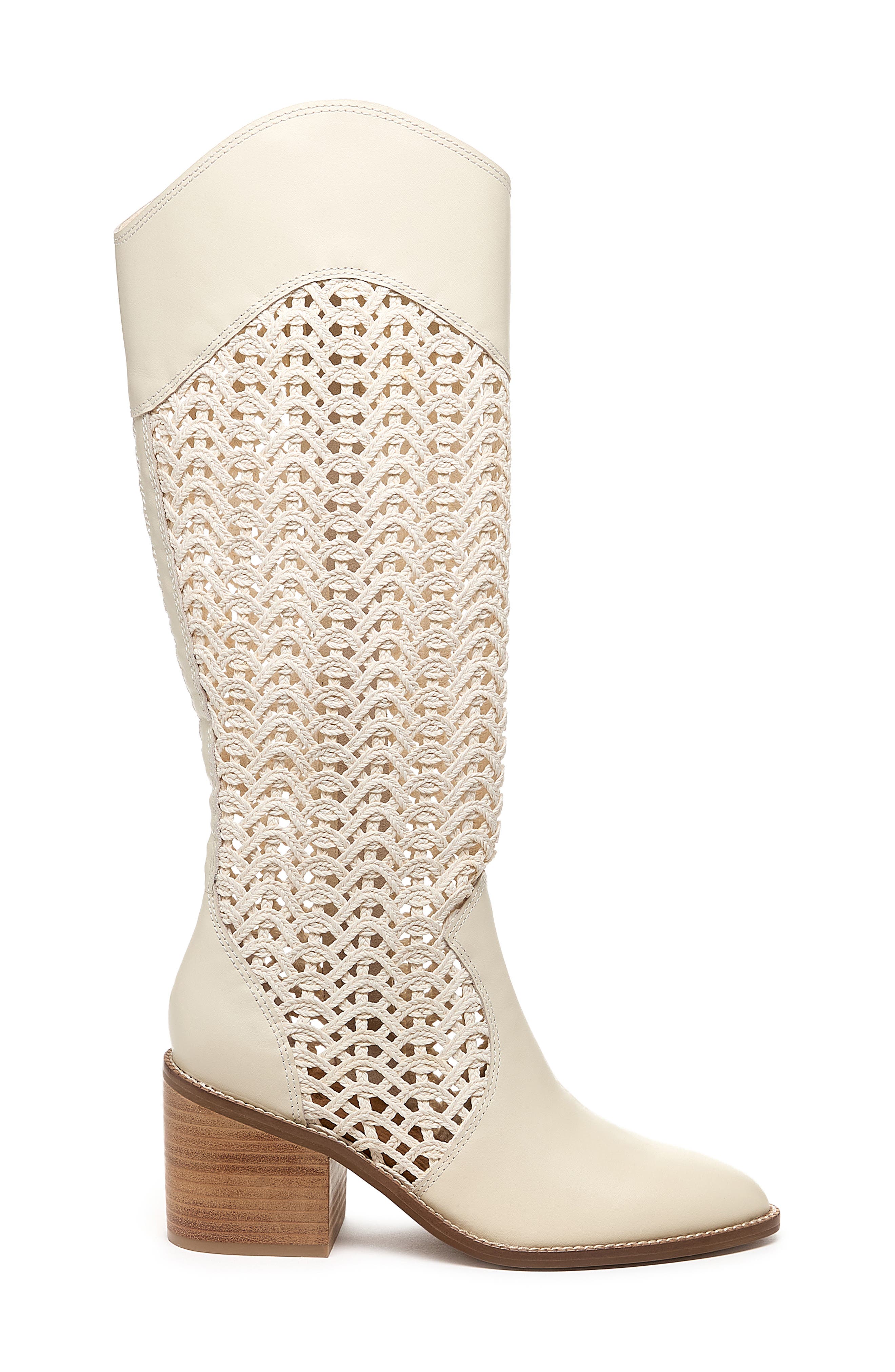 Kelsi Dagger Brooklyn Echo Knee High Boot, Alternate, color, Shell