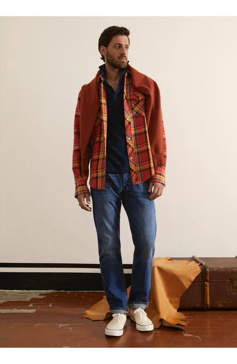 Fortela 965 John 29 Japan Denim Cimosato Regular Fit Jeans, Alternate, color, Dark Stone Wash