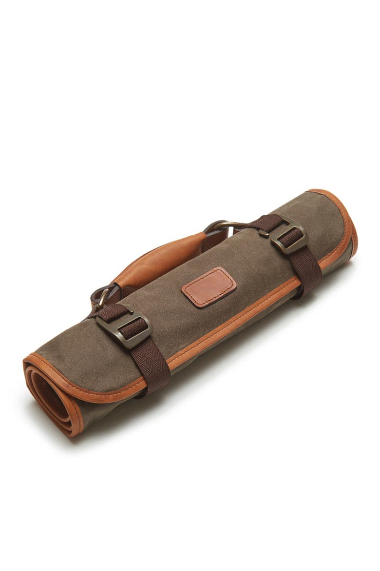 Ramsey Waxed Canvas Tool Roll, Main, color, Olive