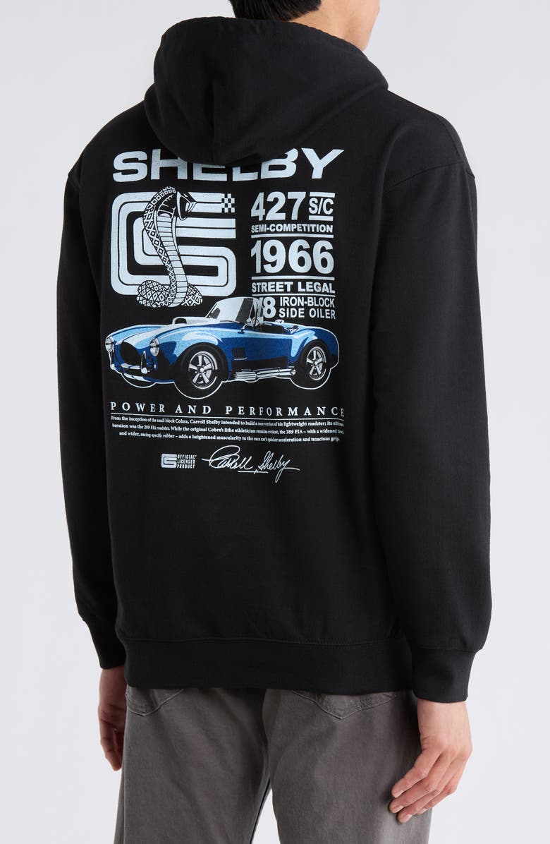 The Forecast Agency Carroll Shelby Performance Graphic Hoodie, Alternate, color, Black
