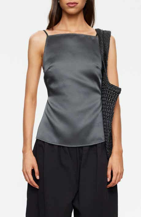 Camille Backless Satin Camisole