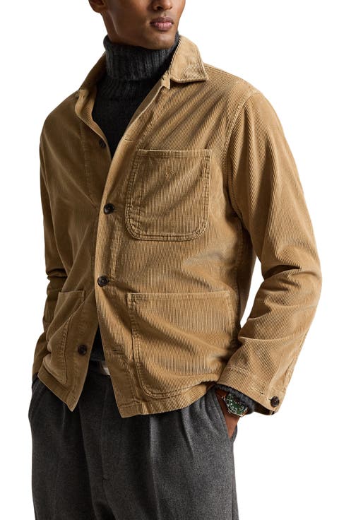 Corduroy Shirt Jacket
