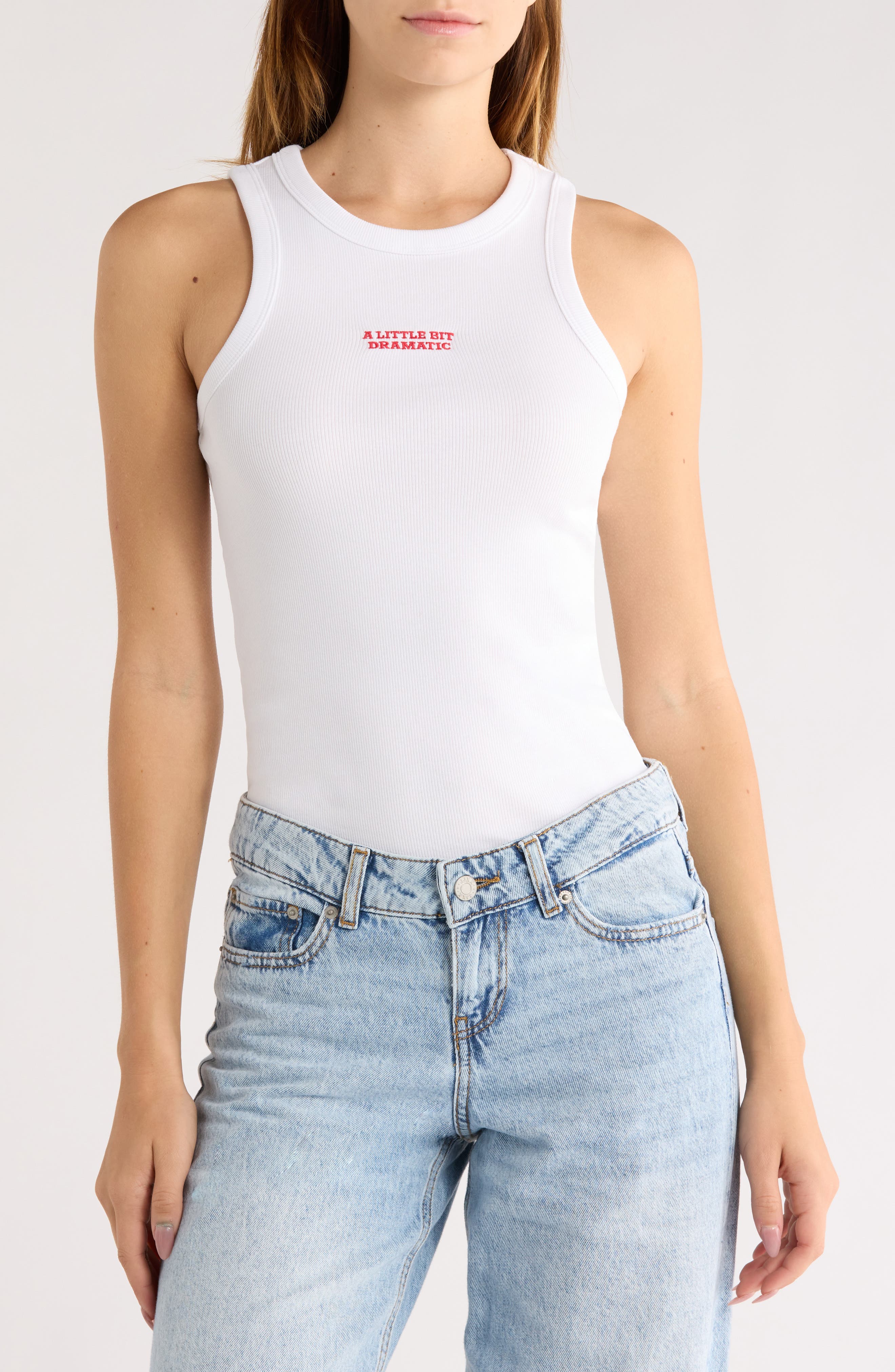 JJXX Forest Embroidered Tank Top