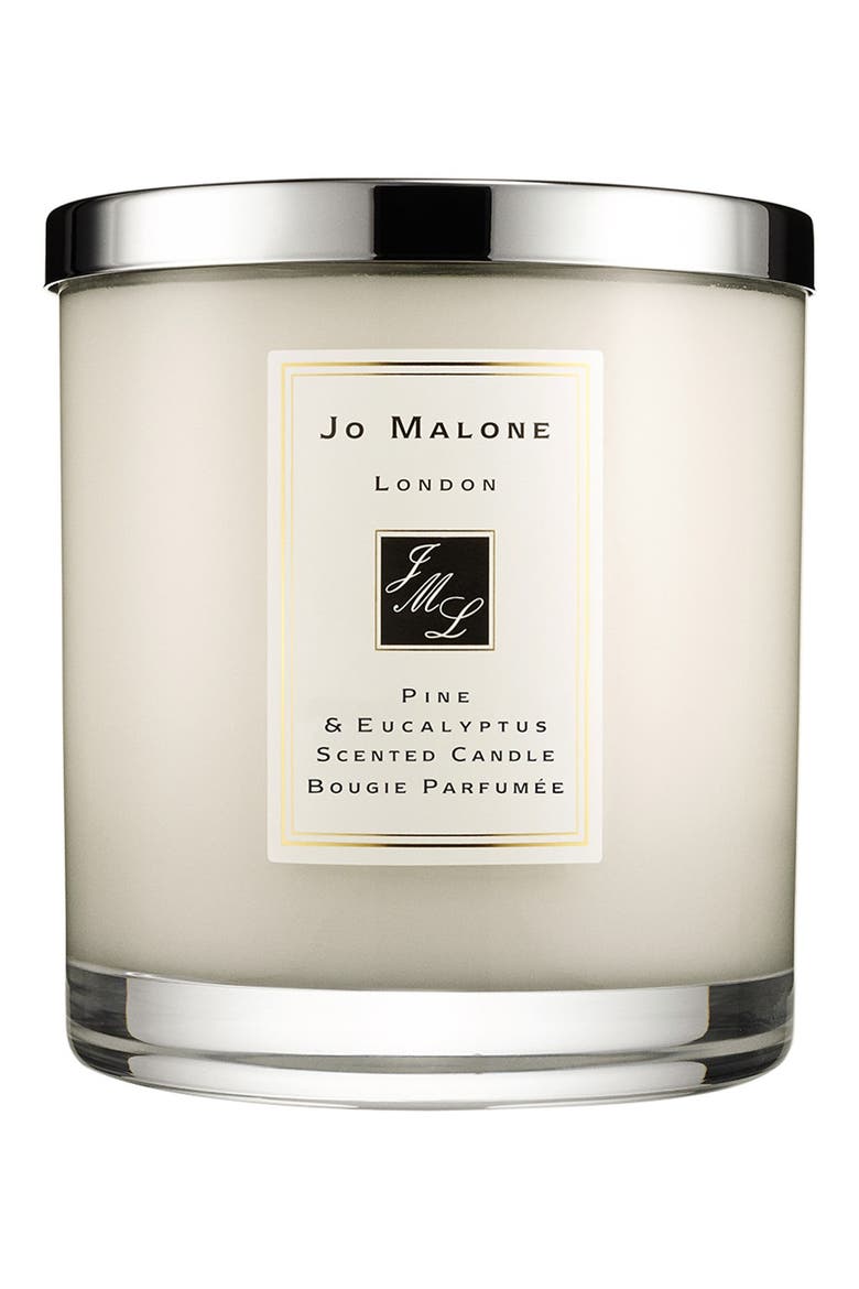 Jo Malone™ 'Pine & Eucalyptus' Scented Home Candle, Main, color, NO COLOR