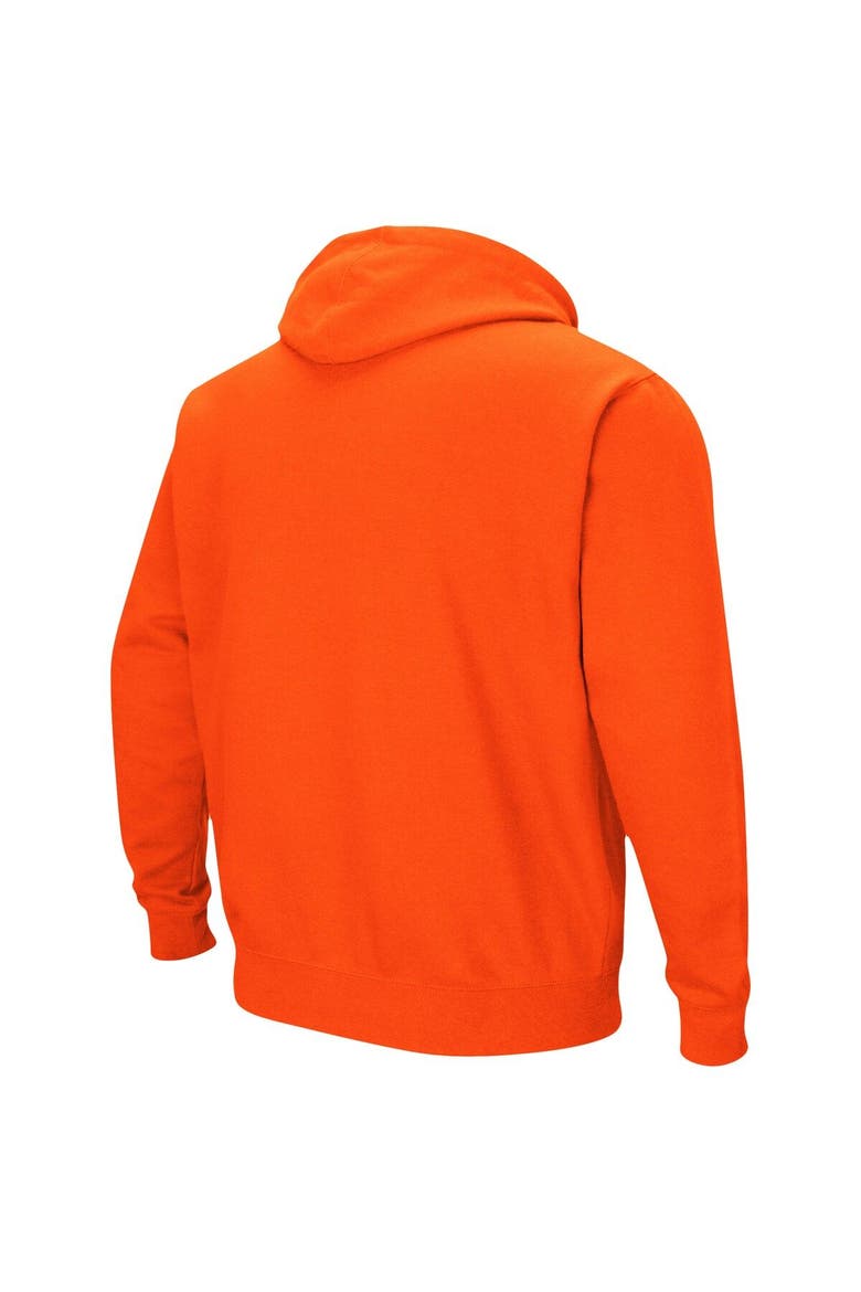 Men's Colosseum Orange Auburn Tigers Arch & Logo 3.0 Pullover Hoodie, Alternate, color, Orange