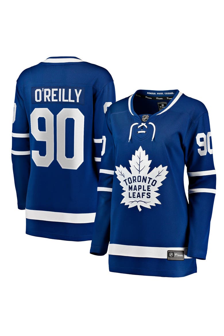 Women's Fanatics Branded Ryan O'Reilly Blue Toronto Maple Leafs Home Premier Breakaway Player Jersey, Main, color, Blue