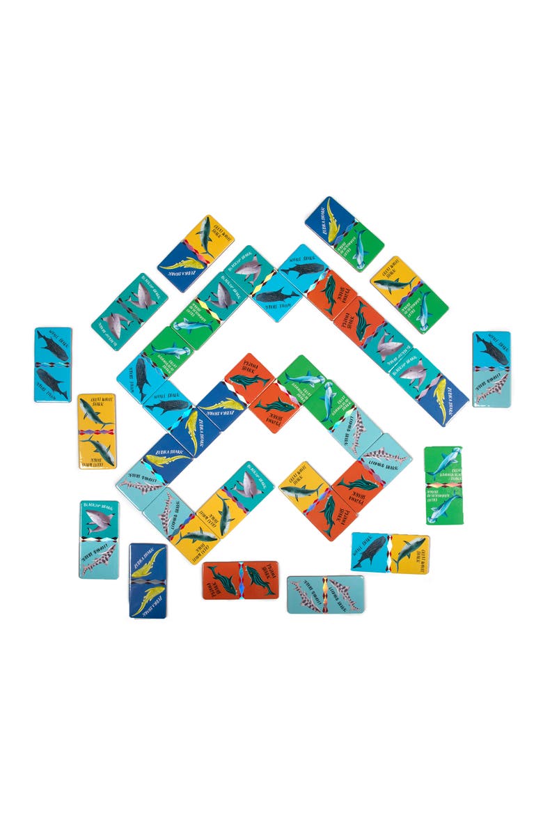 Shark Dominos, Alternate, color, MULTI