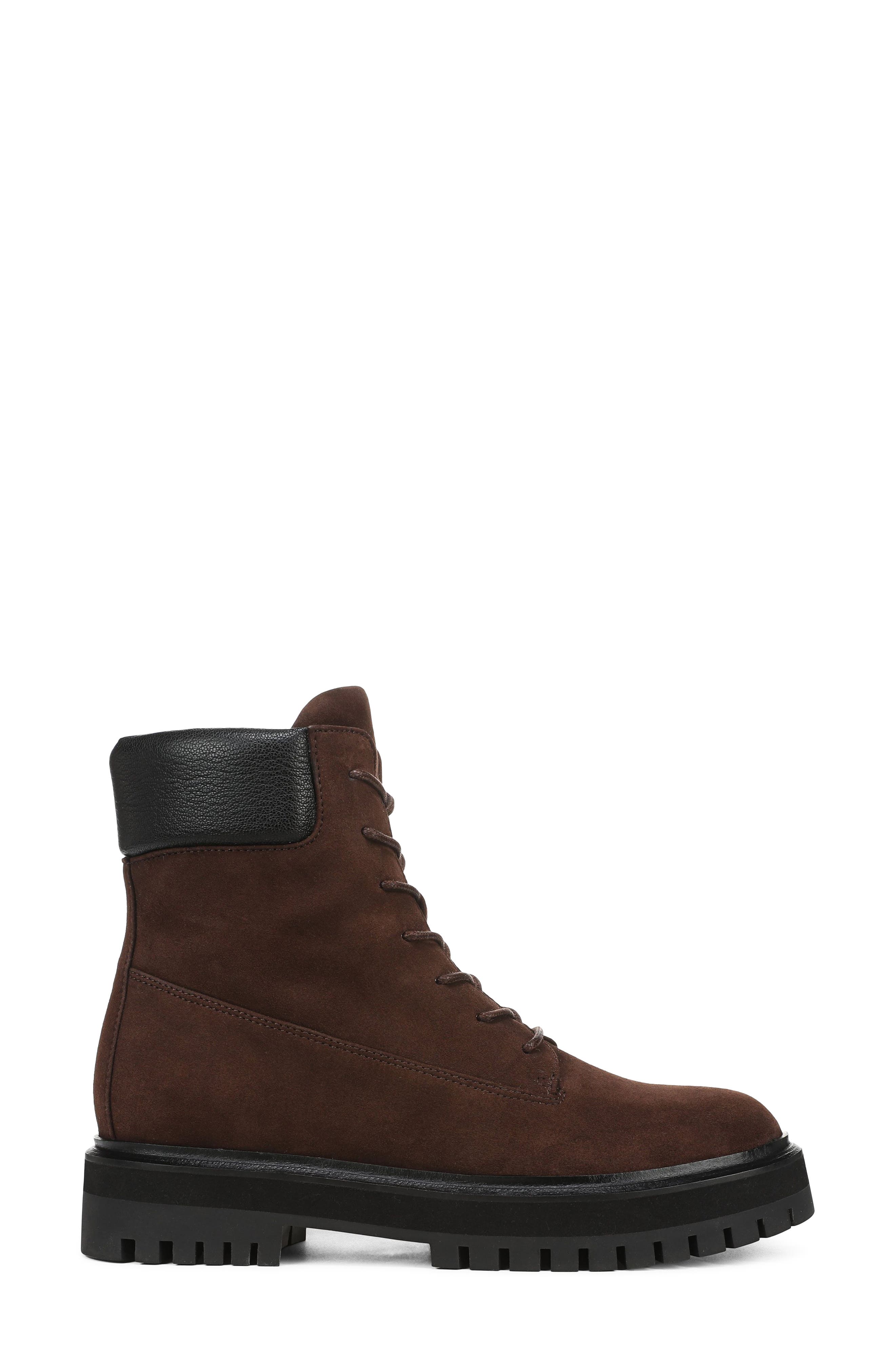 Parker Combat Boot, Alternate, color, COFFEE BEAN/ BLACK