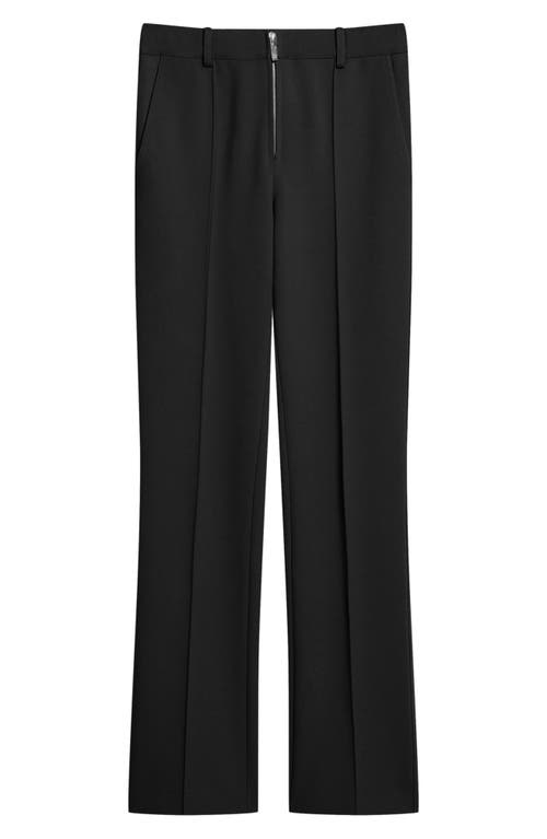Helmut Lang Pintuck Pleat Slim Pants In Black