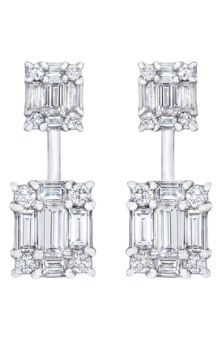 Mindi Mond Clarity Dual Cube Diamond Ear Jackets, Alternate, color, 