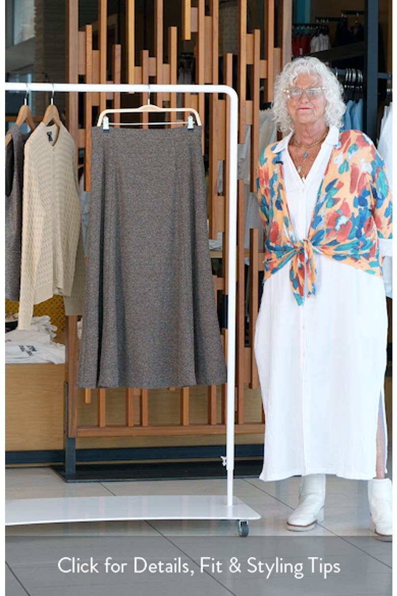 Tweed Knit Maxi Skirt video