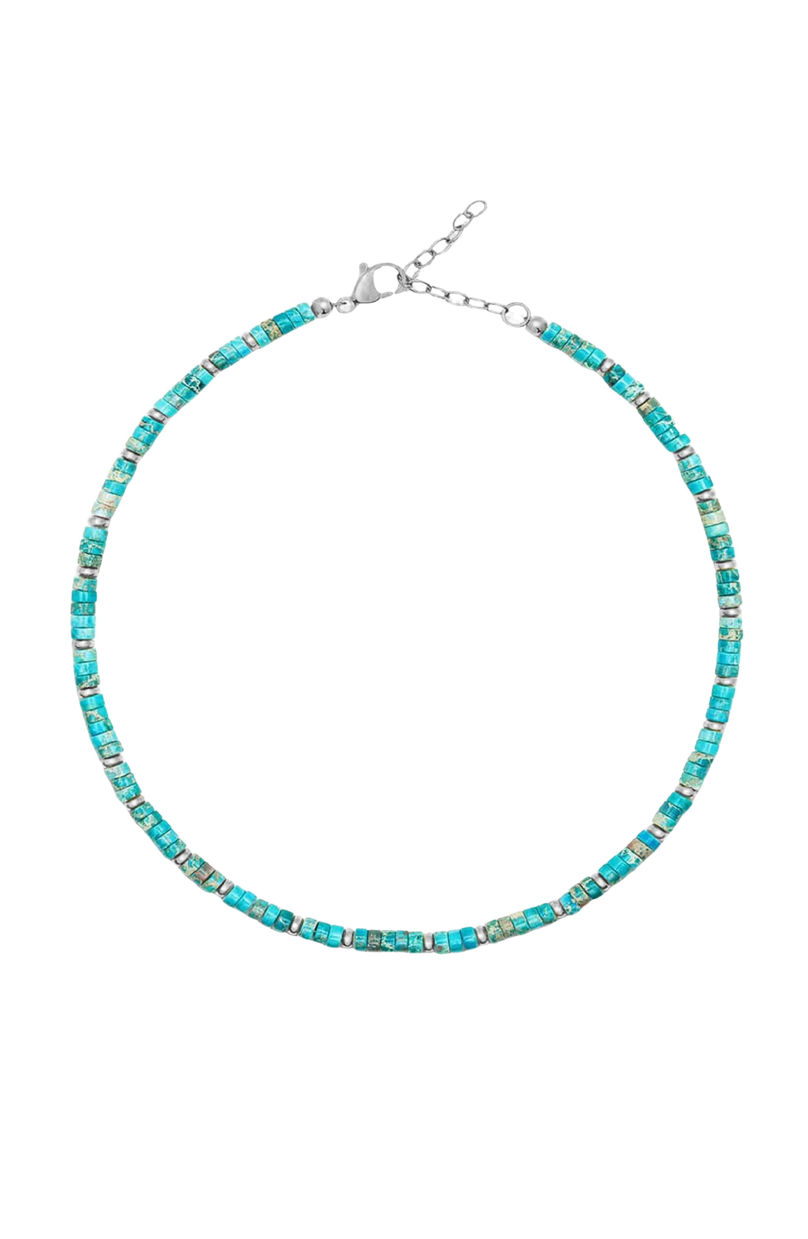Nialaya Heishi Turquoise Choker Necklace (Women) | Nordstrom
