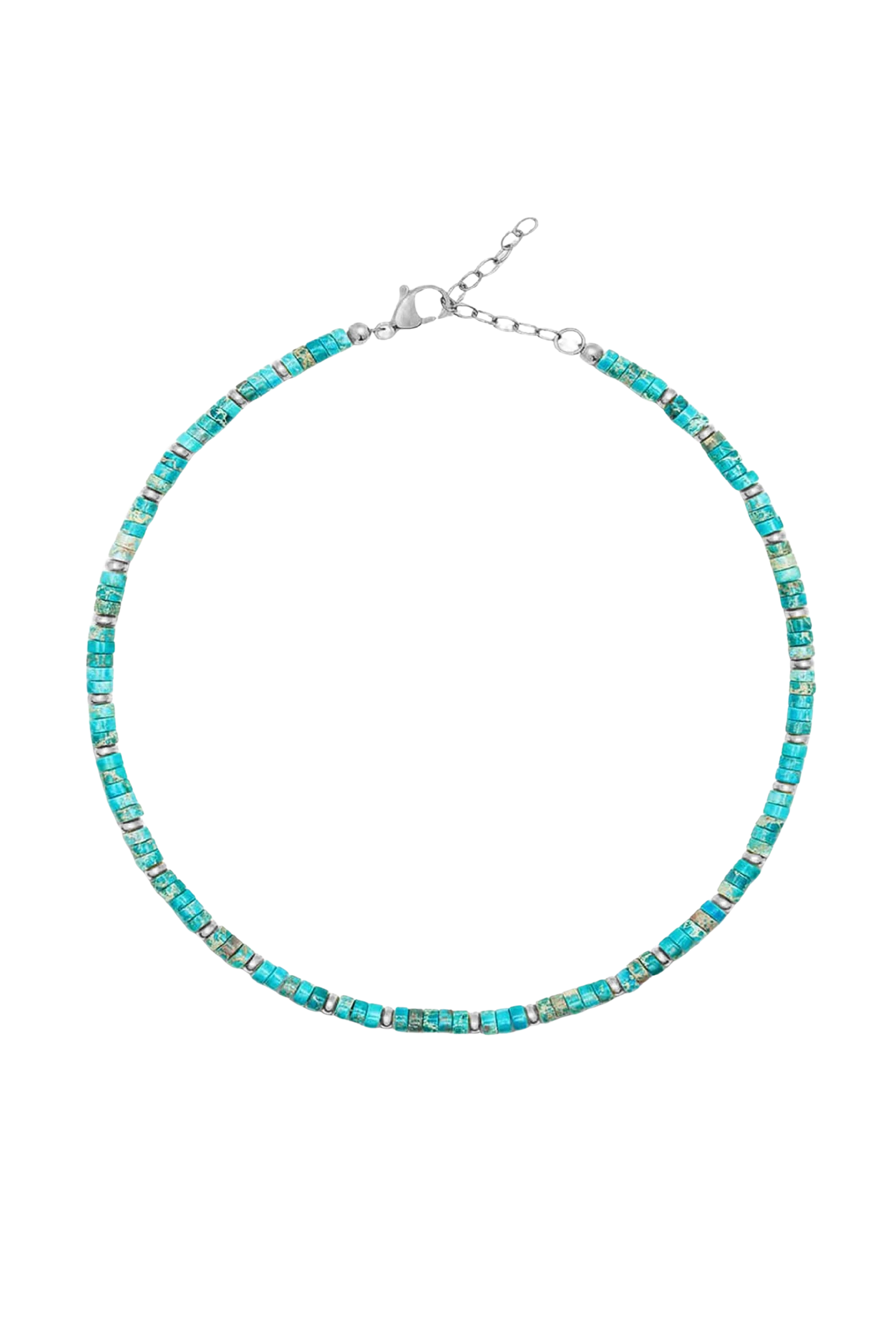 Turchoise Nialaya Heishi Turquoise Choker Necklace (Women) | Nordstrom