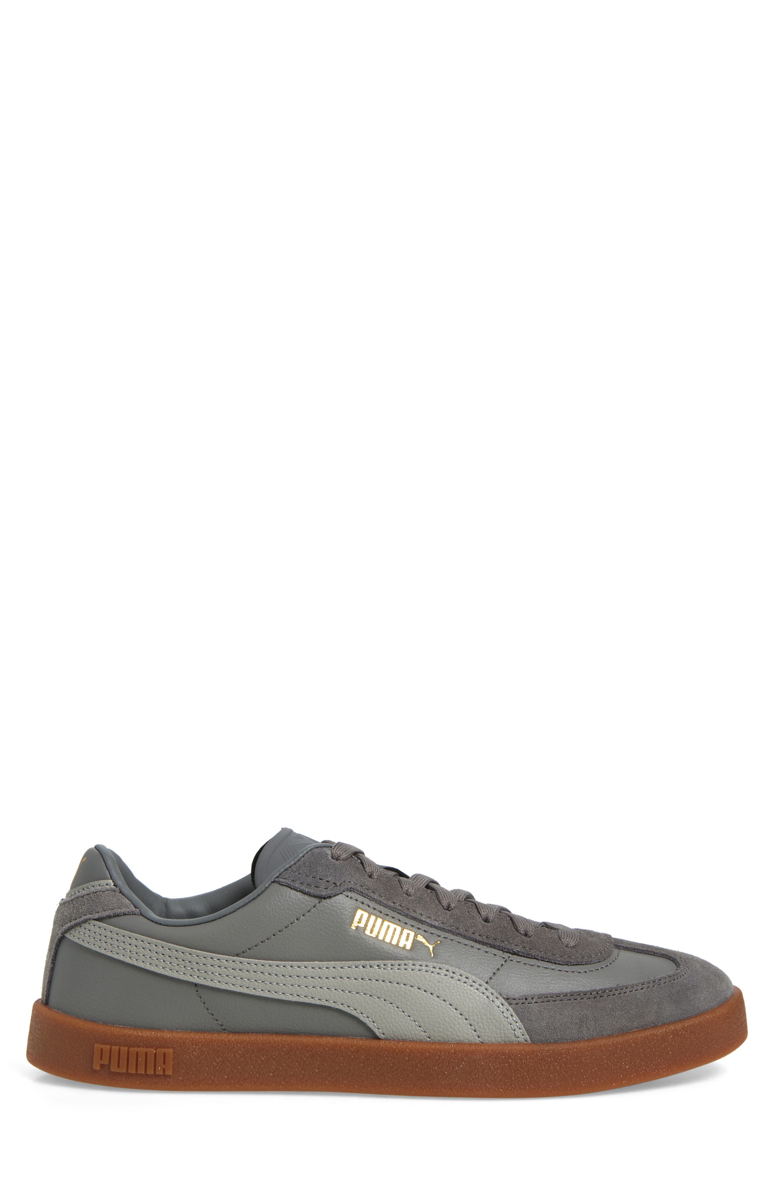 PUMA Club II Era Sneaker, Alternate, color, Cast Iron-Smokey Gray-Gold