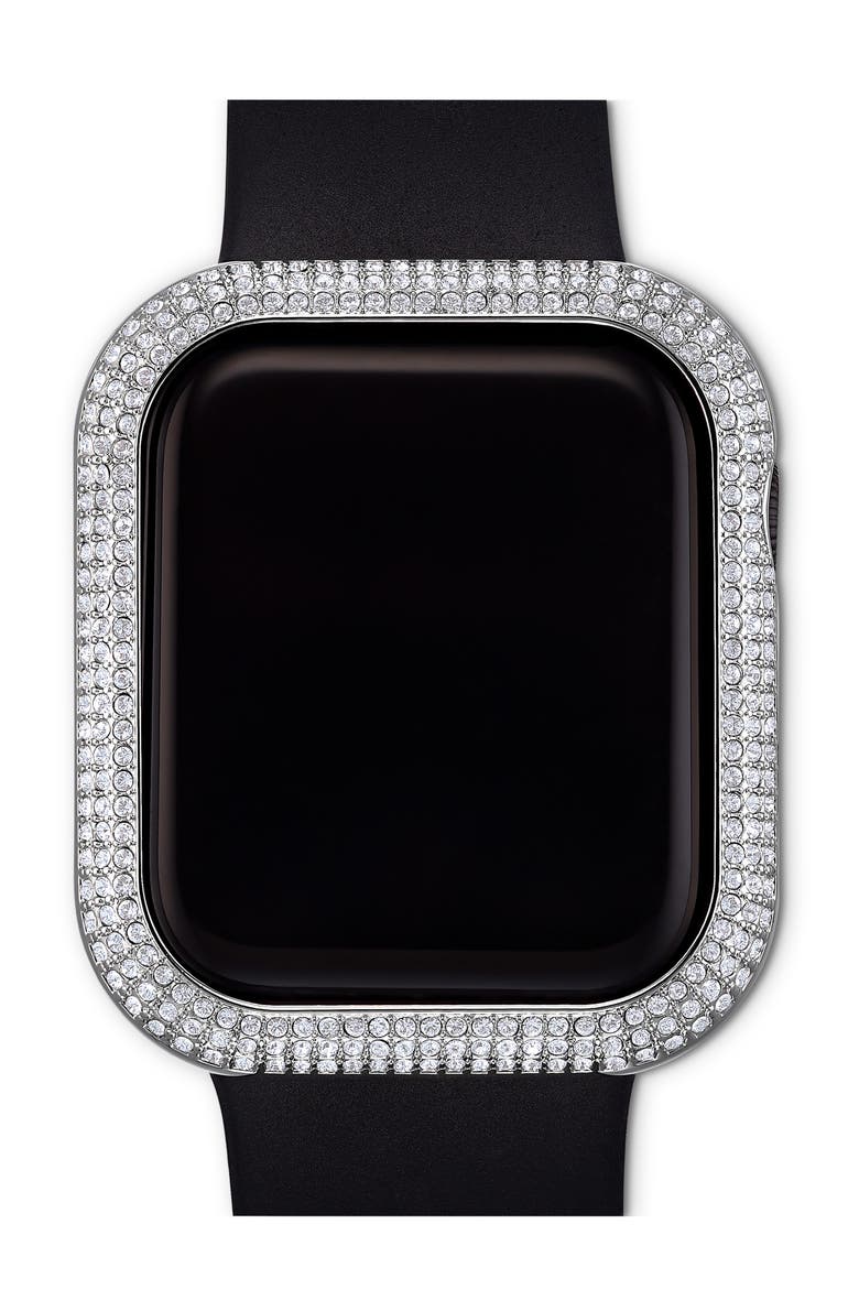 Pavé 40mm Apple Watch® Case Attachment, Alternate, color, SILVER