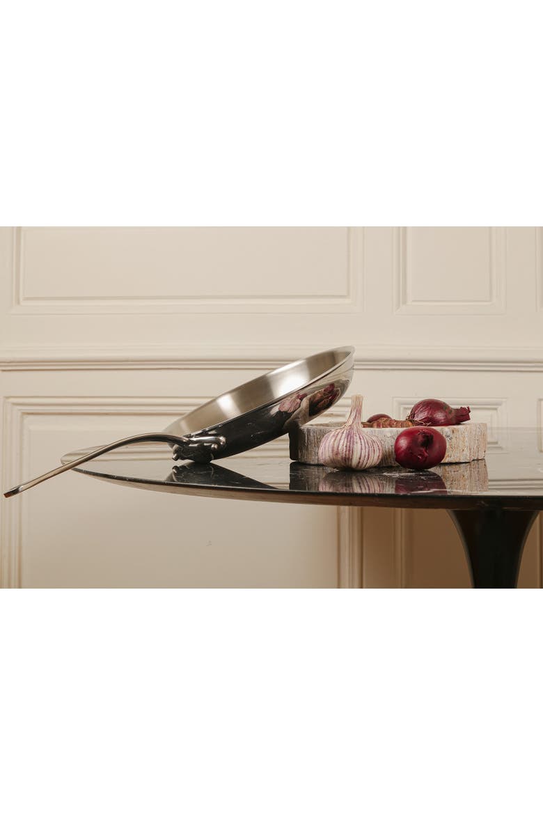 M'Cook 11.8 Inch Stainless Steel Round Frying Pan, Alternate, color, Silver
