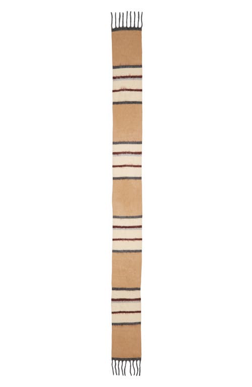 Nordstrom Brushed Cashmere Scarf In Neutral