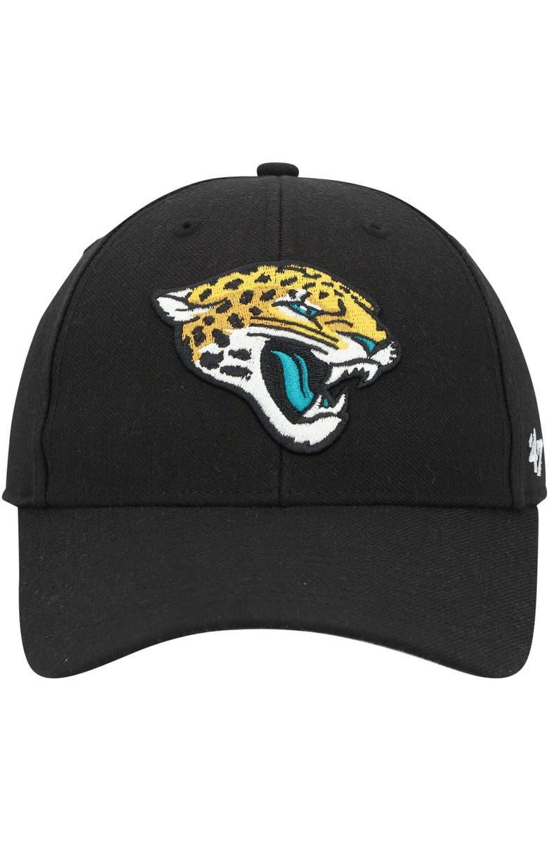 '47 Men's '47 Black Jacksonville Jaguars MVP Adjustable Hat, Alternate, color, Black