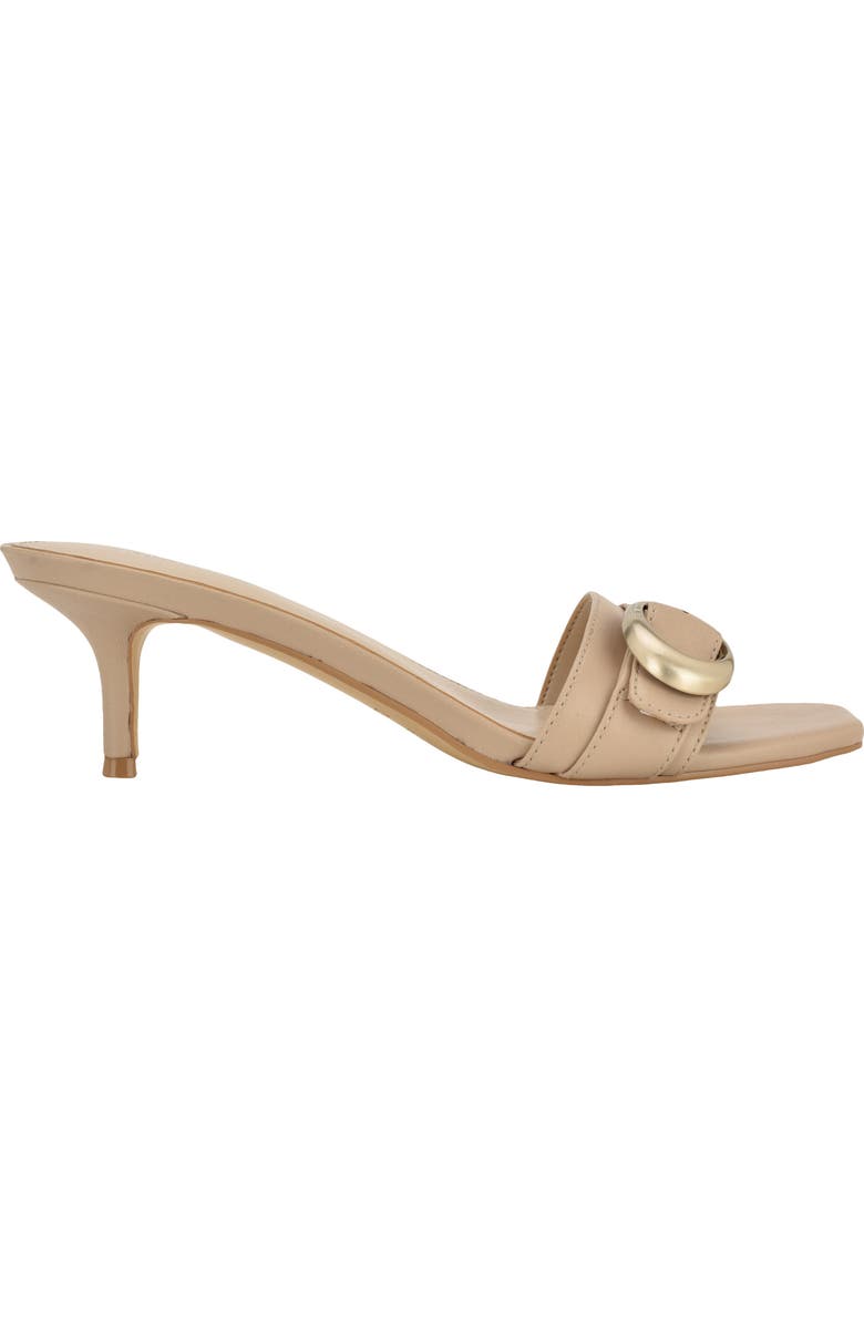 Calvin Klein Neveena Kitten Heel Sandal, Alternate, color, Light Natural