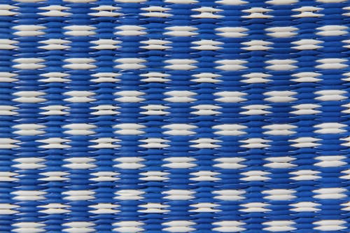 Mad Mats Basic Blue & White Rug