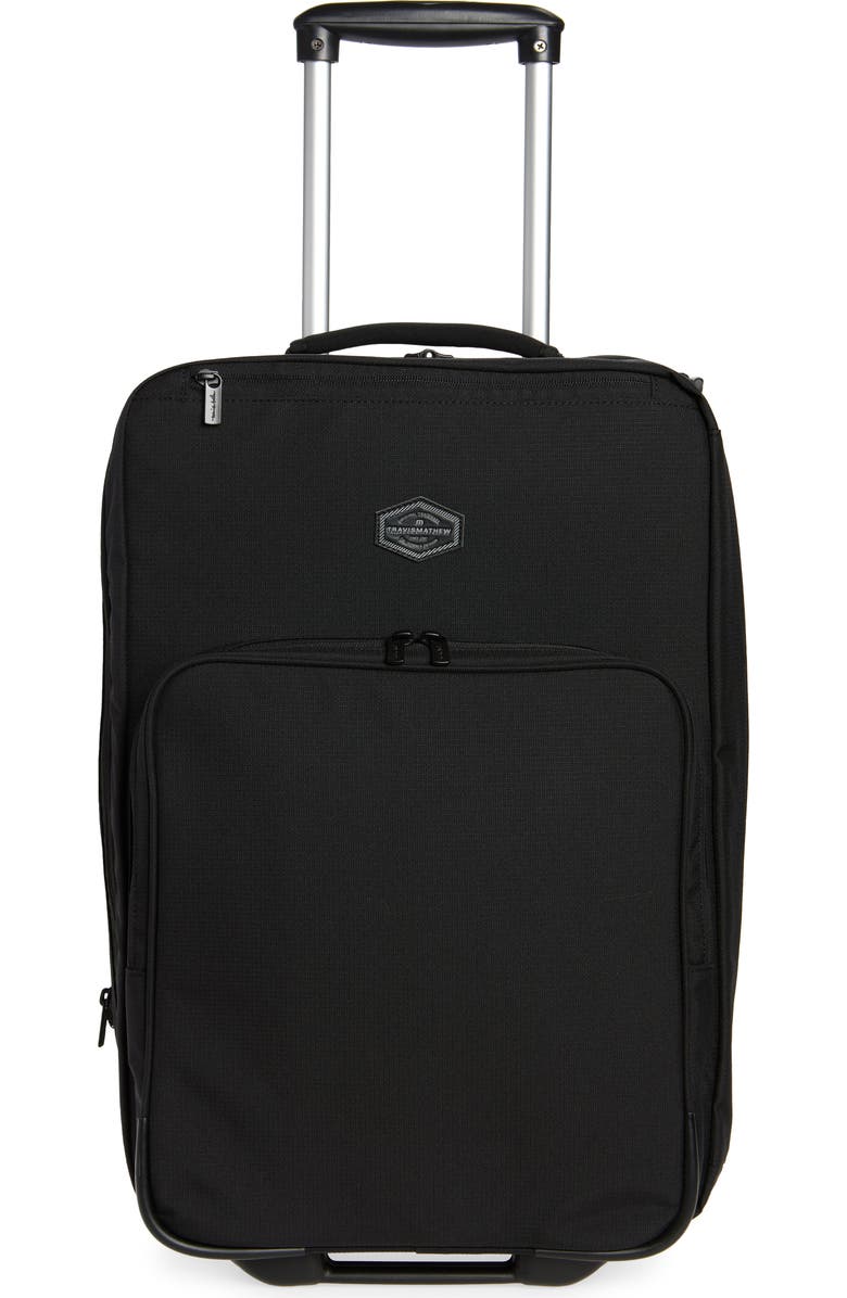 TravisMathew Stow Away Roller Carry-On Suitcase, Main, color,