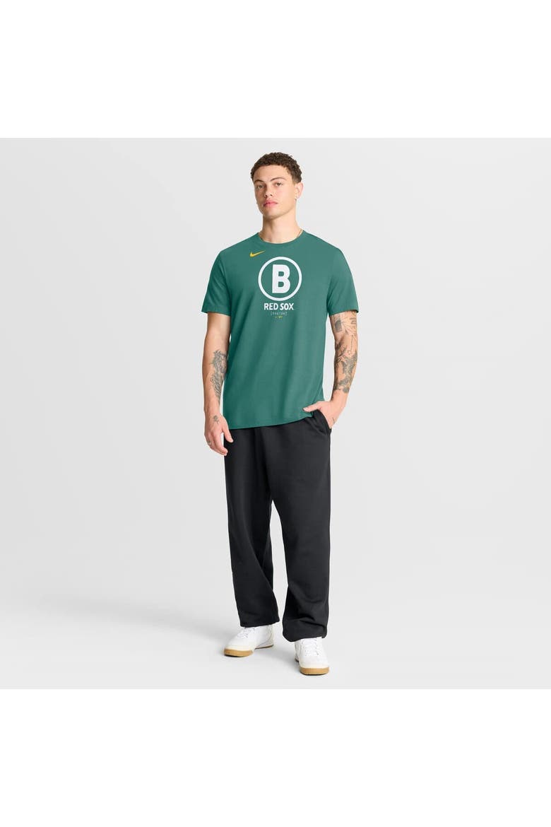 Men's Nike Green Boston Red Sox City Connect Large Logo T-Shirt, Alternate, color, Green