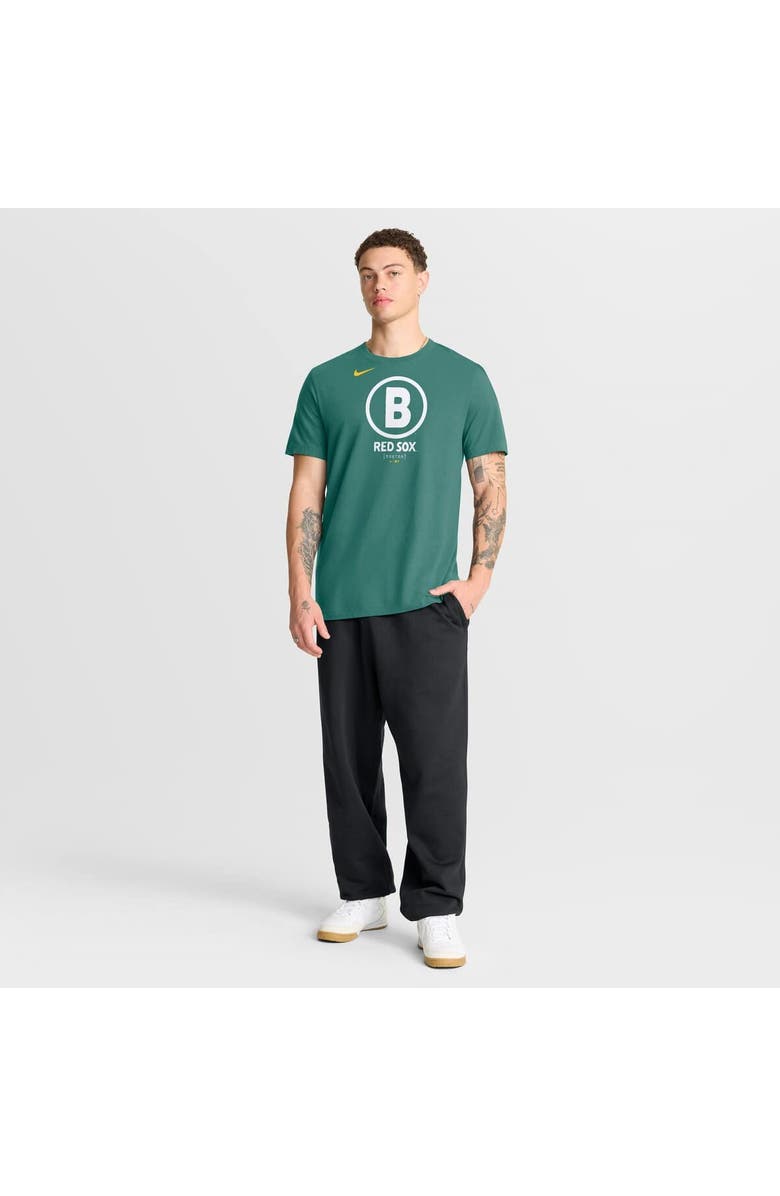 Nike Men's Nike Green Boston Red Sox City Connect Large Logo T-Shirt, Alternate, color, Green