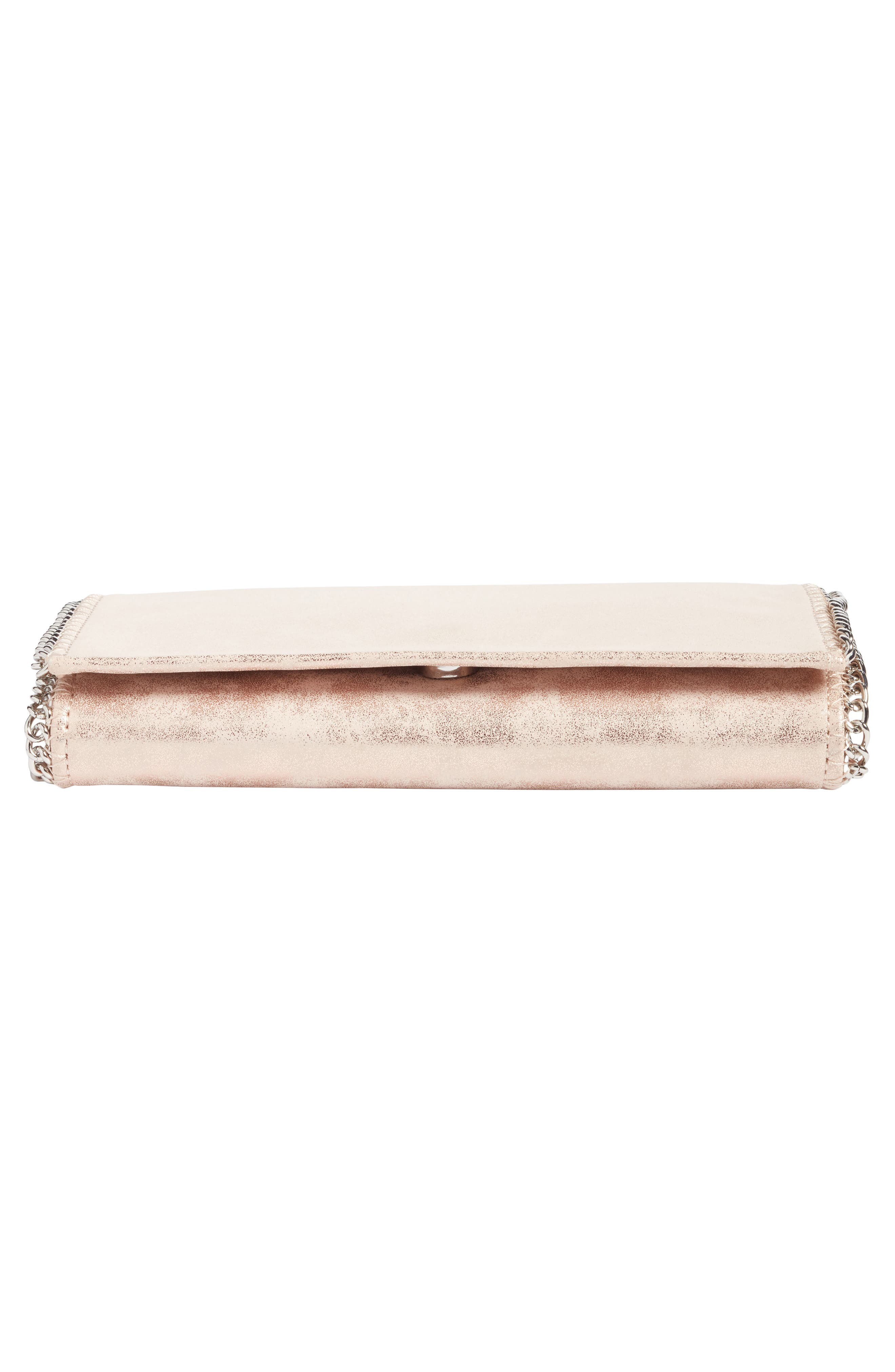 Faux Leather Crossbody Clutch, Alternate, color, BLUSH