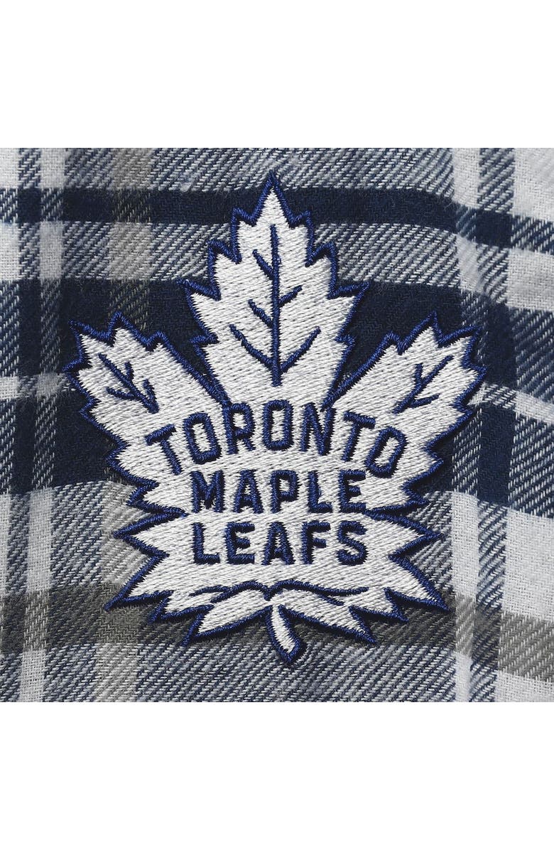 CONCEPTS SPORT Women's Concepts Sport Navy/Gray Toronto Maple Leafs Accolade Flannel Pants, Alternate, color, 