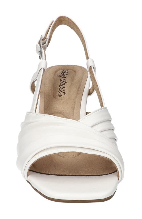 EASY STREET EASY STREET LUCIE SLINGBACK SANDAL