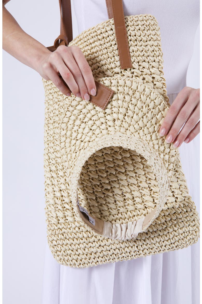 Chelsea Straw Tote, Alternate, color, NATURAL