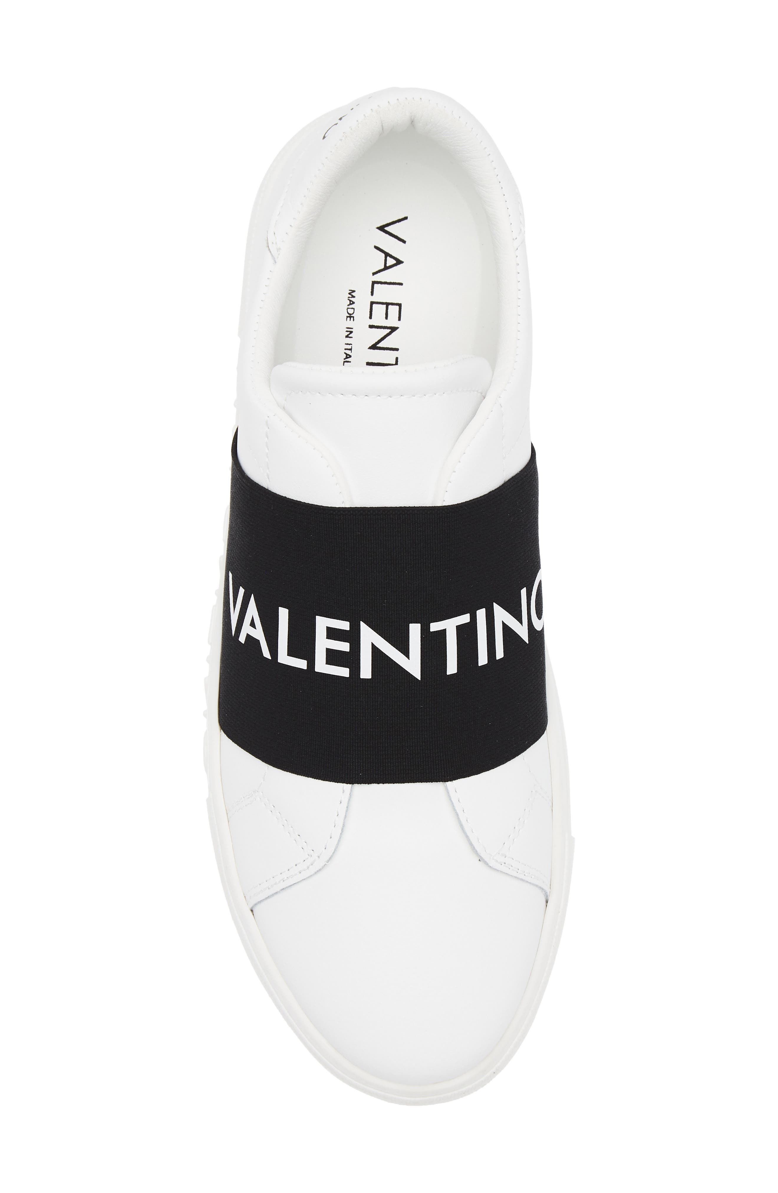 VALENTINO BY MARIO VALENTINO Maya Slip-On Sneaker, Alternate, color, White Black
