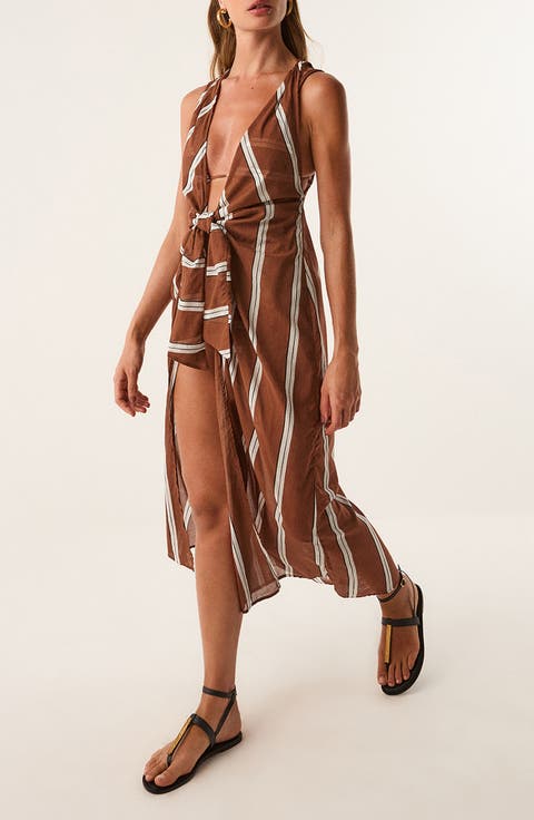 Mita Long Cover-Up Dress