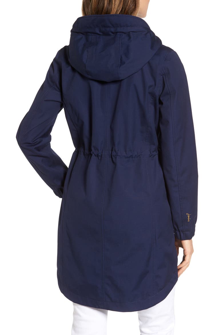 Right as Rain Waterproof Hooded Jacket, Alternate, color, FRENCH NAVY