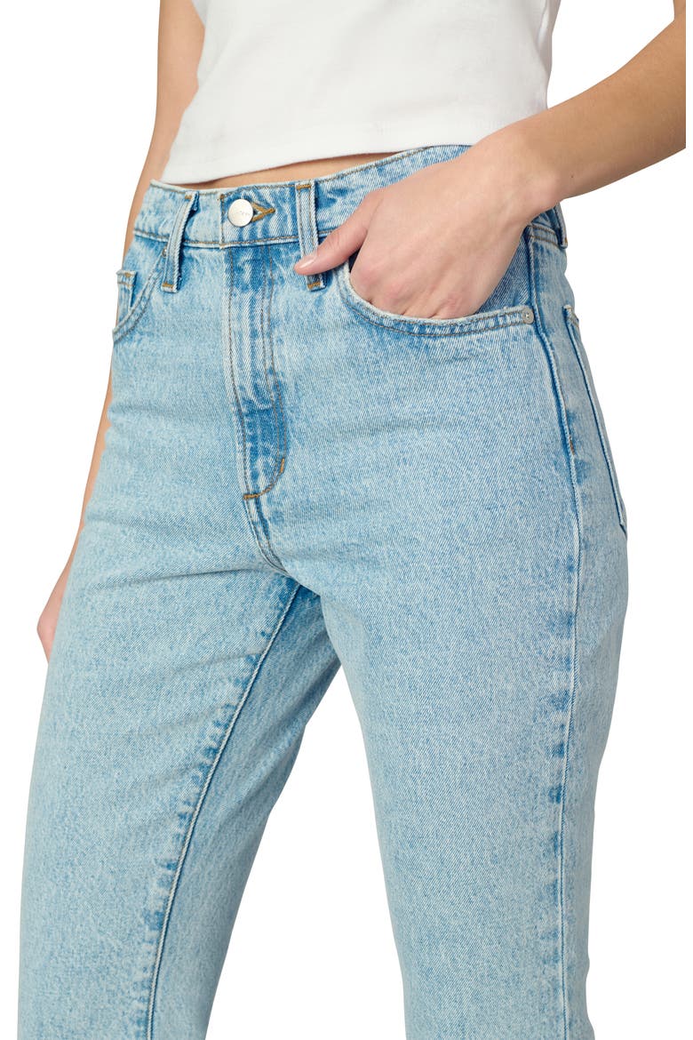 The Stacey Distressed High Waist Ankle Bootcut Jeans, Alternate, color, RAMPART