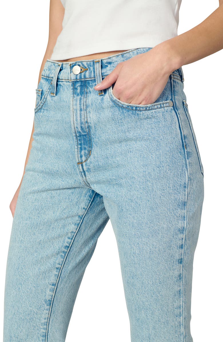 Joe's The Stacey Distressed High Waist Ankle Bootcut Jeans, Alternate, color, 