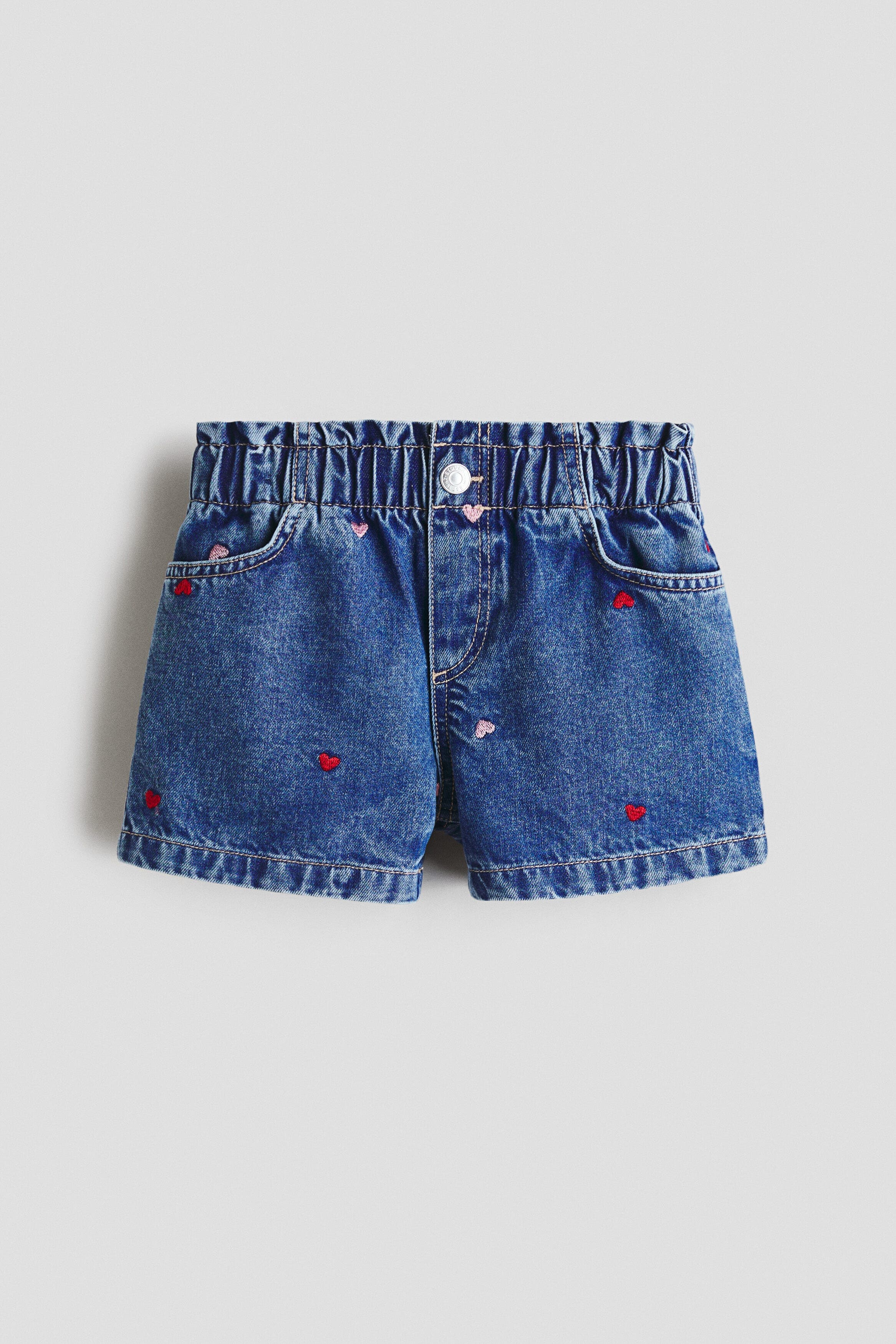 selected Denim blue/hearts
