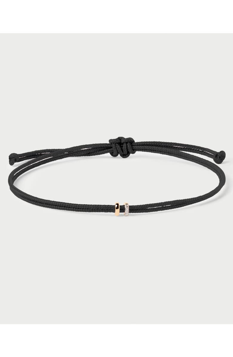 PDPAOLA Amy Diamond Cord Bracelet, Main, color, 