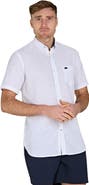 Raging Bull Short Sleeve Linen Blend Shirt