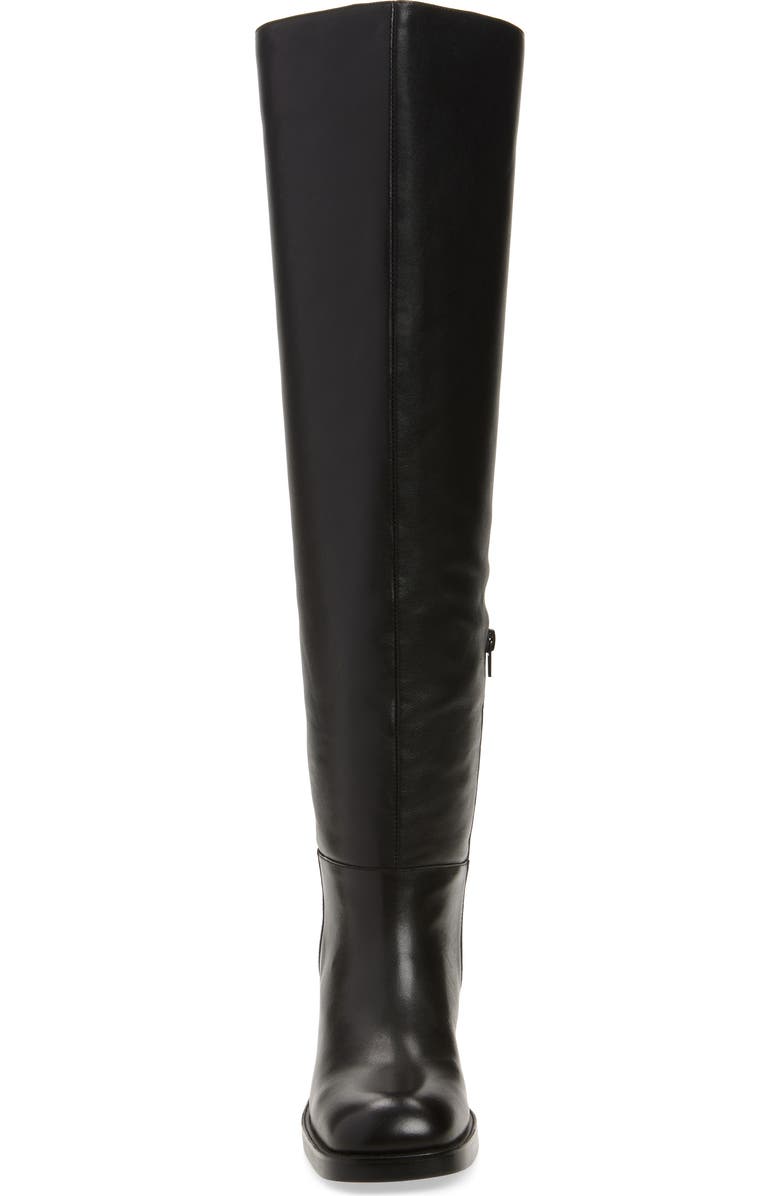 Jeffrey Campbell Vinyl Over the Knee Boot, Alternate, color, Black