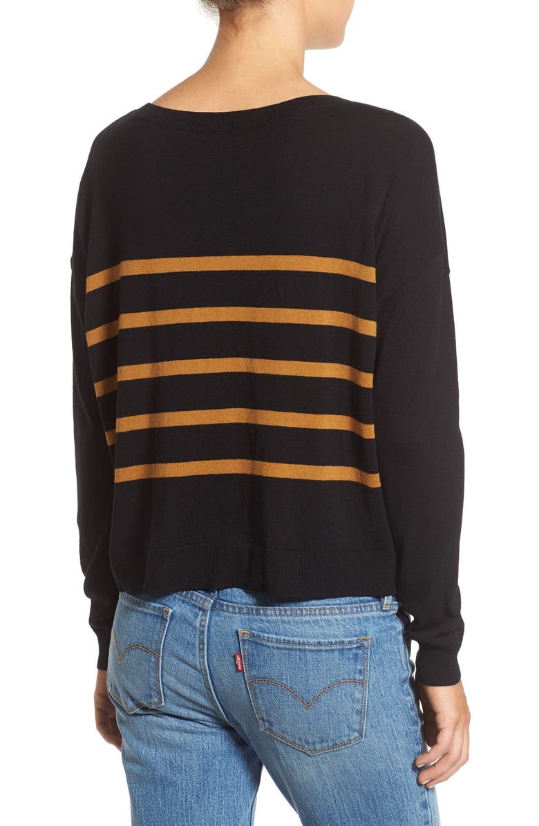BP. Stripe Pullover, Alternate, color,