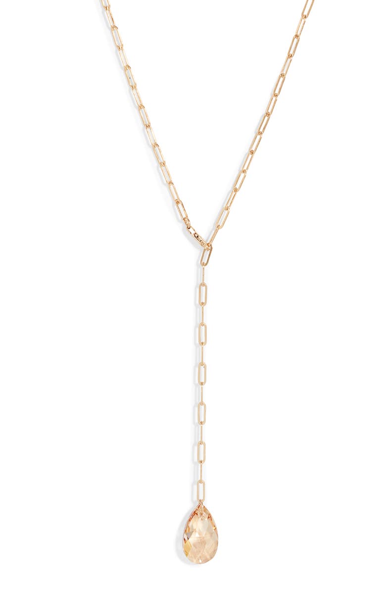 Short & Suite CandyLand Gumdrop Lariat Necklace, Main, color, 