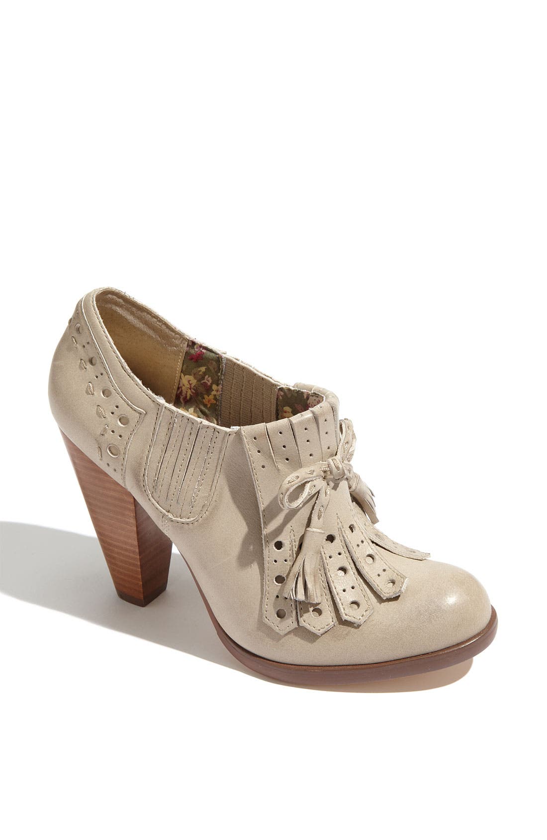 'Clue' Bootie, Main, color, MUSHROOM LEATHER