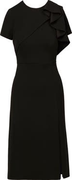 Adrianna Papell Ruffle Sheath Dress