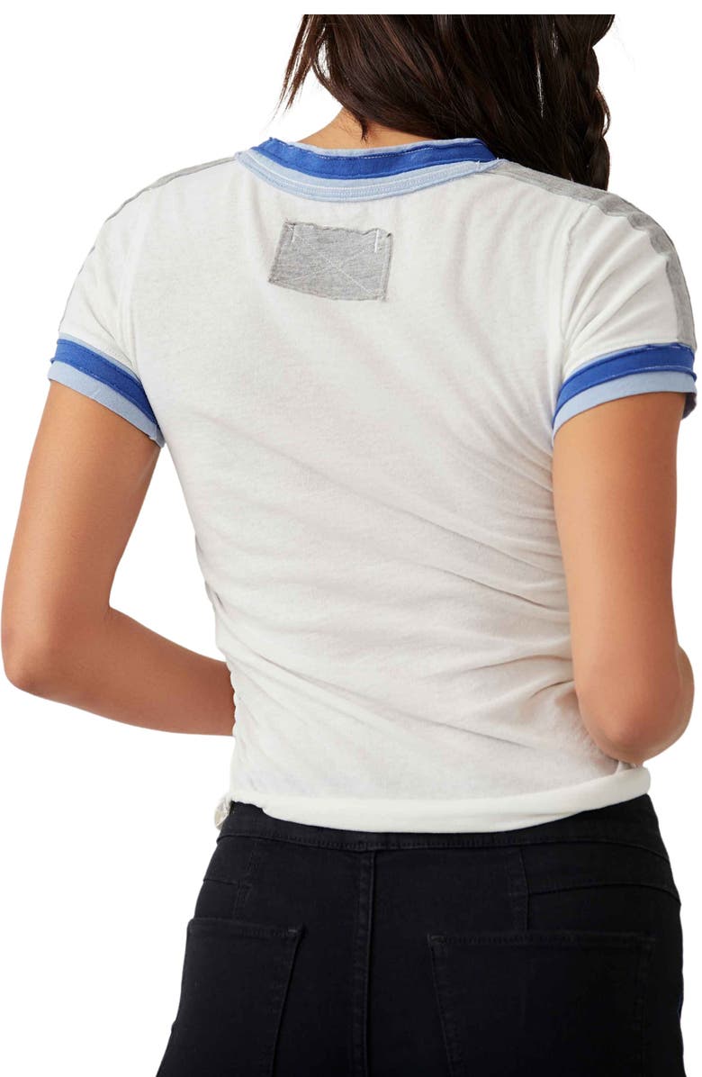 Free People Sporty Mix T-Shirt, Alternate, color, 