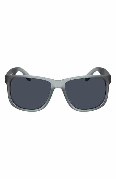 Cole Haan 55mm Polarized Matte Square Sunglasses