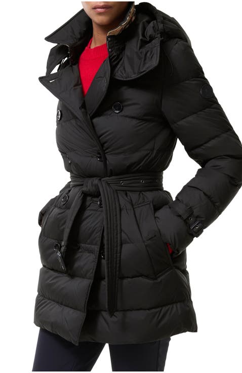 Short Nylon Audley Puffer Coat