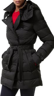 Burberry Short Nylon Audley Puffer Coat