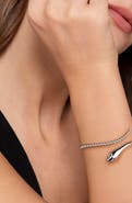 Gabriel & Co. Ruby Snake Bujukan Bypass Bracelet